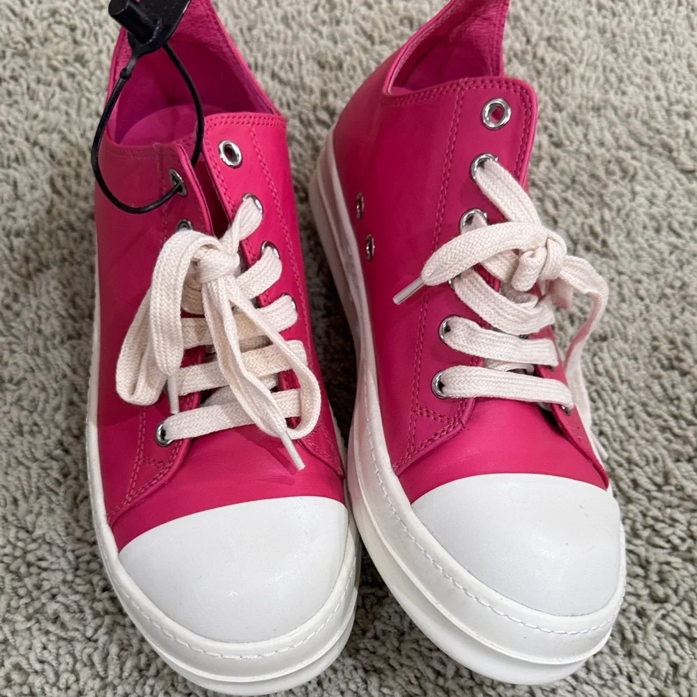 Pink and White Sneakers - Picture 5 of 5
